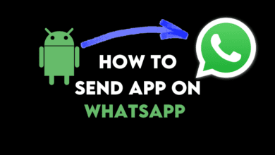 how to share app on whatsapp,how to send app in whatsapp