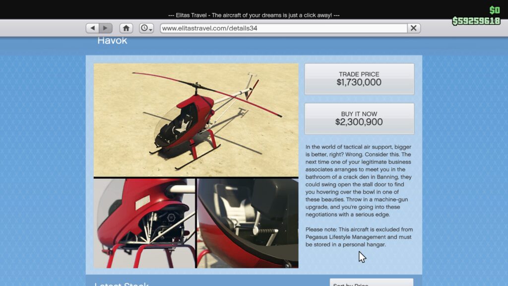 How to Spawn a Helicopter in GTA V Online
