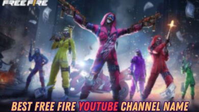 free fire youtube channel name